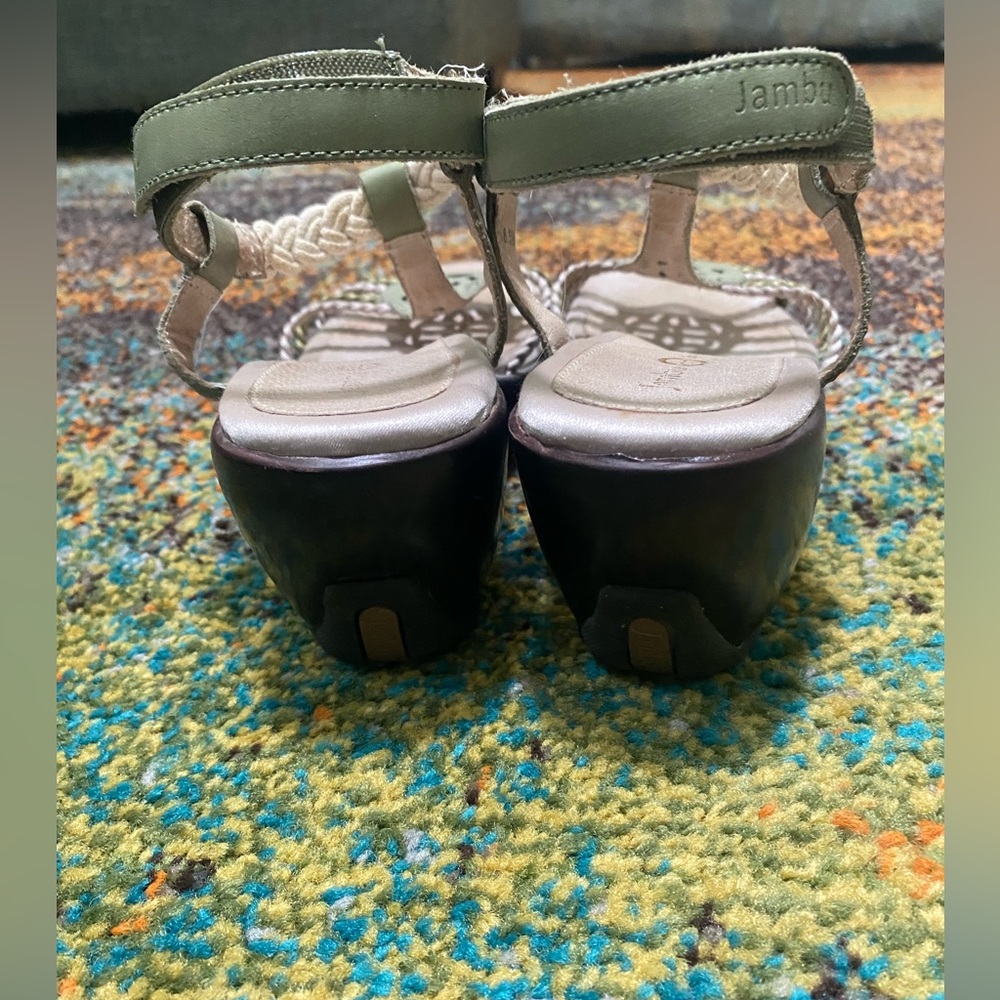 Jambu Sporty Petal Wedge Sandals. - Picture 8 of 9
